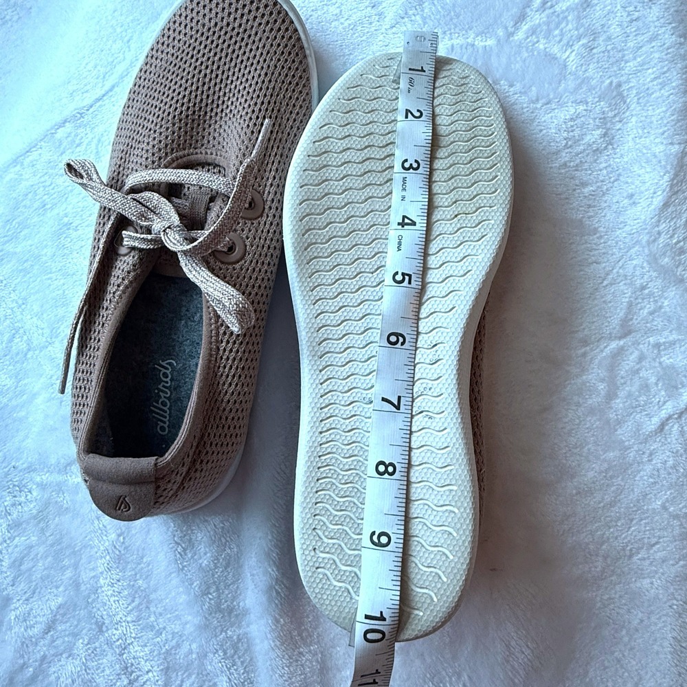 Allbirds Tree Skippers Women's 7 Kauri Coffee Brown Knit Lace Up Casual Shoes - Picture 7 of 9